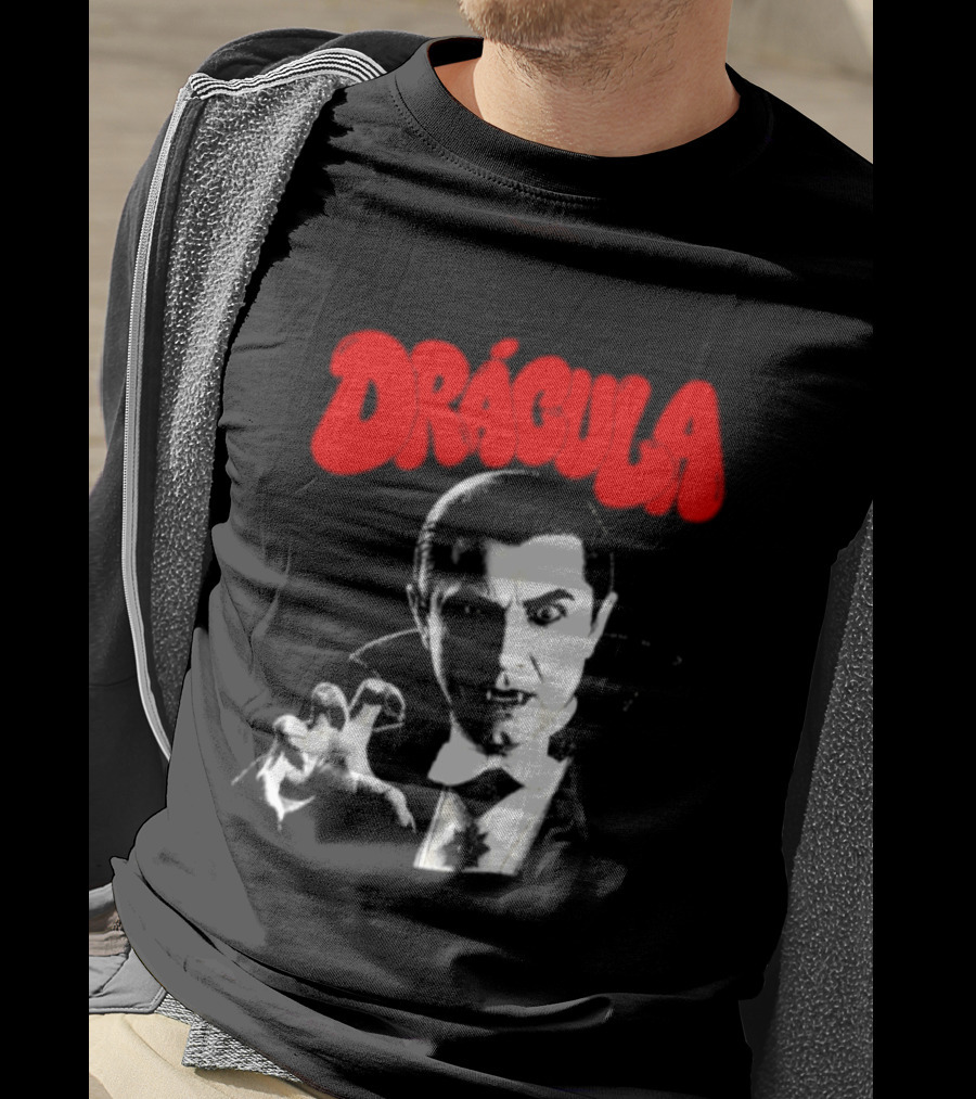 Tropical Death Dracula Bela Lugosi Vampire Horror T-Shirt