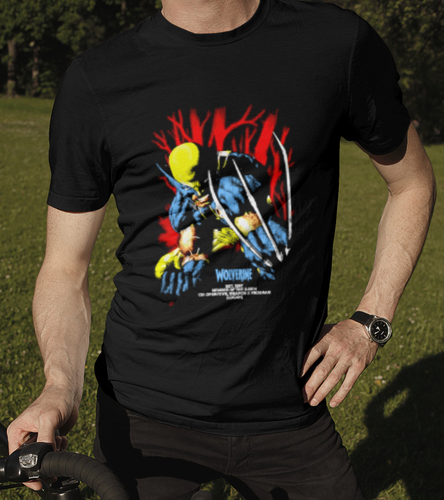 Wolverine Est 1997 Member Of X Men CIA Operative Weapon X Program Logan T-Shirt