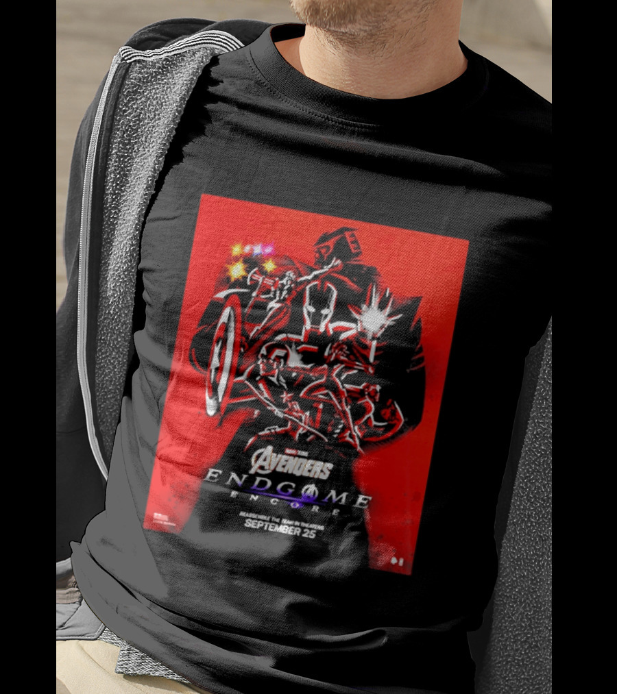 Avengers Endgame Encore 2026 Marvel Studios September 25 T-Shirt