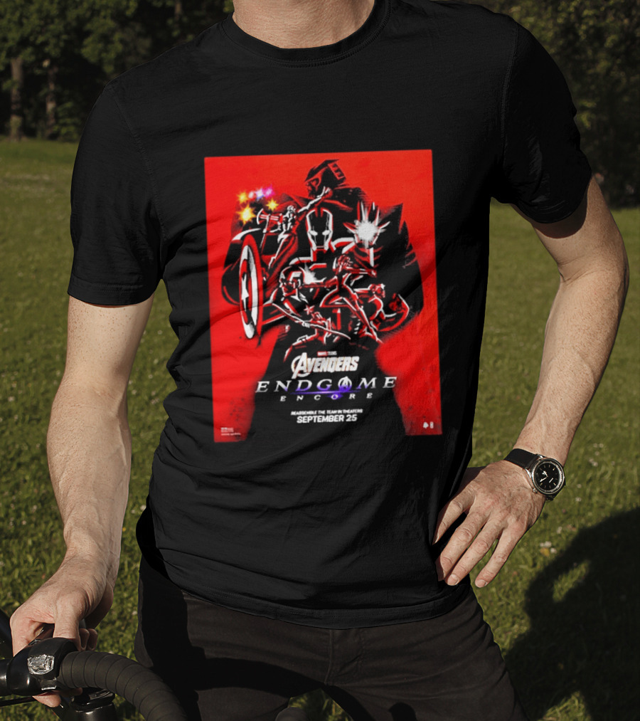 Avengers Endgame Encore 2026 Marvel Studios September 25 T-Shirt