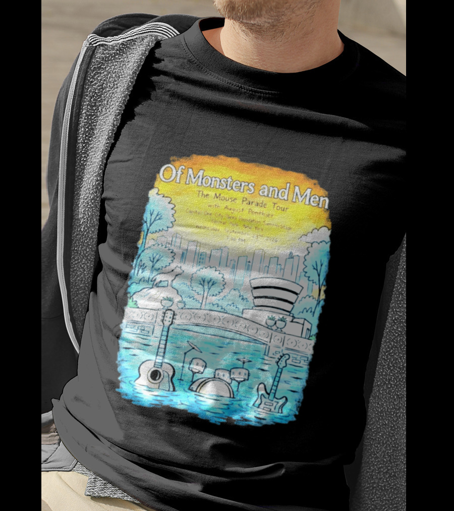 Of Monsters And Men The Mouse Parade Tour September 23 2026 Central Park New York T-Shirt