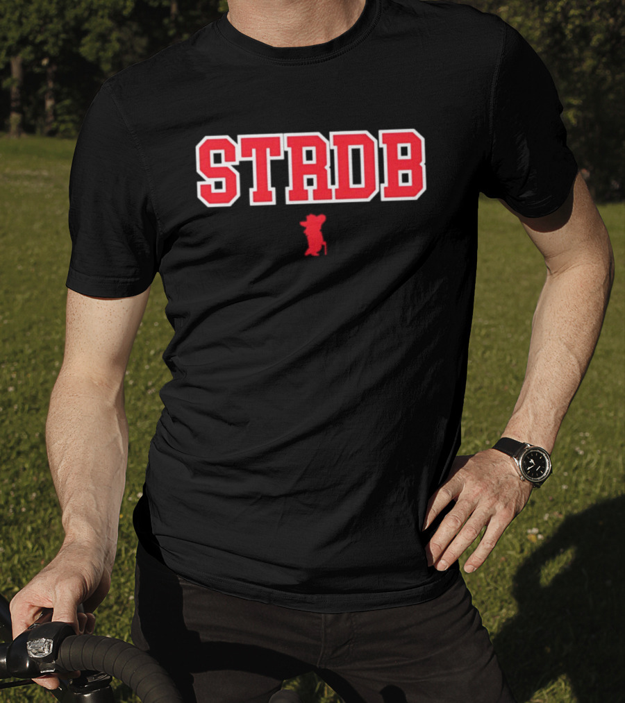 Ole Miss Rebels NCAA Football STRDB Retro Style Block Letters T-Shirt