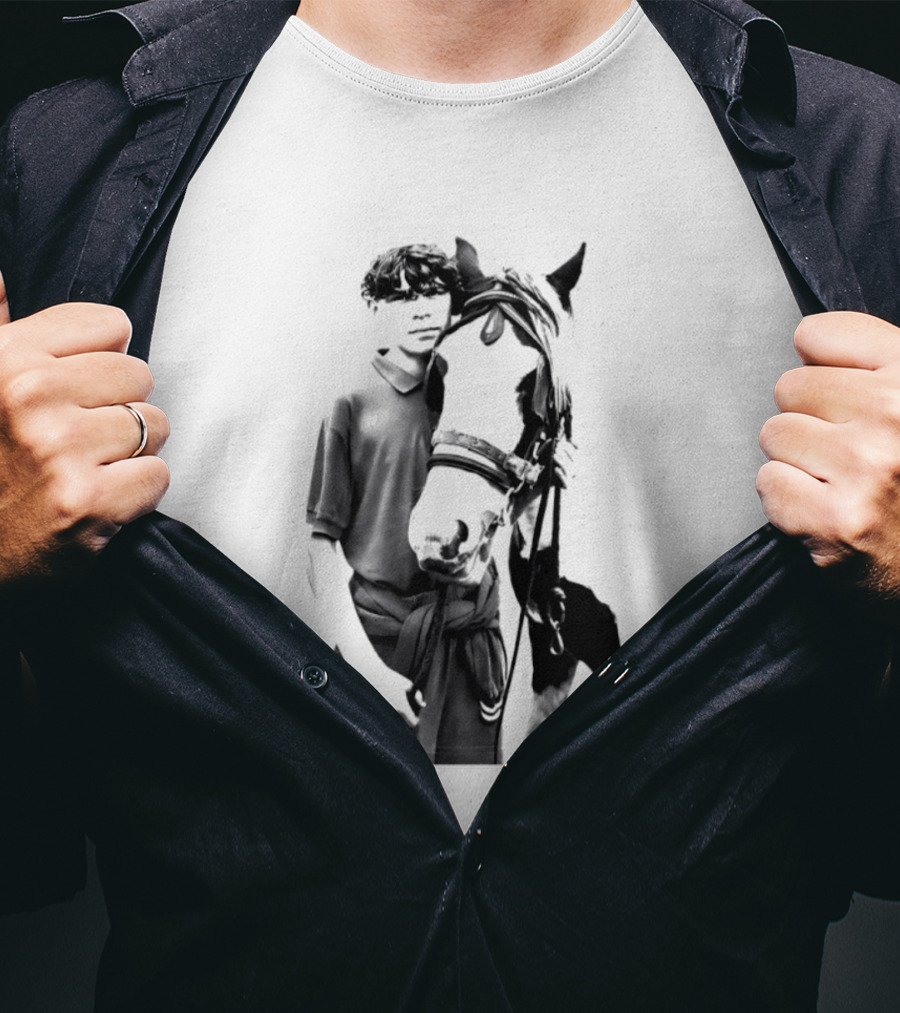Aran Murphy Cillian Murphy Pony Kid Boy Horse T-Shirt