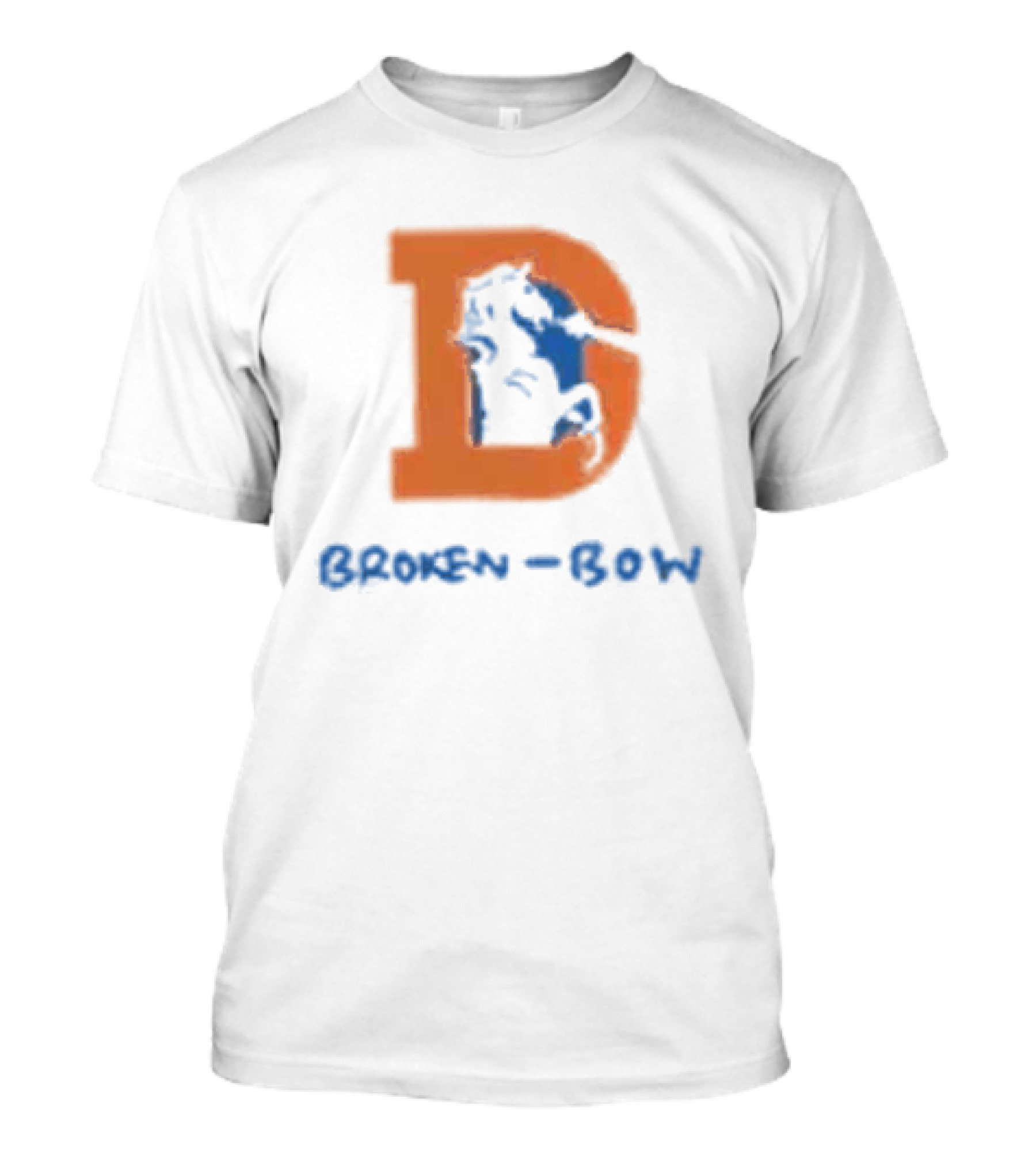 Broken Bow Broncos Thunderstruck Denver Collaboration T-Shirt