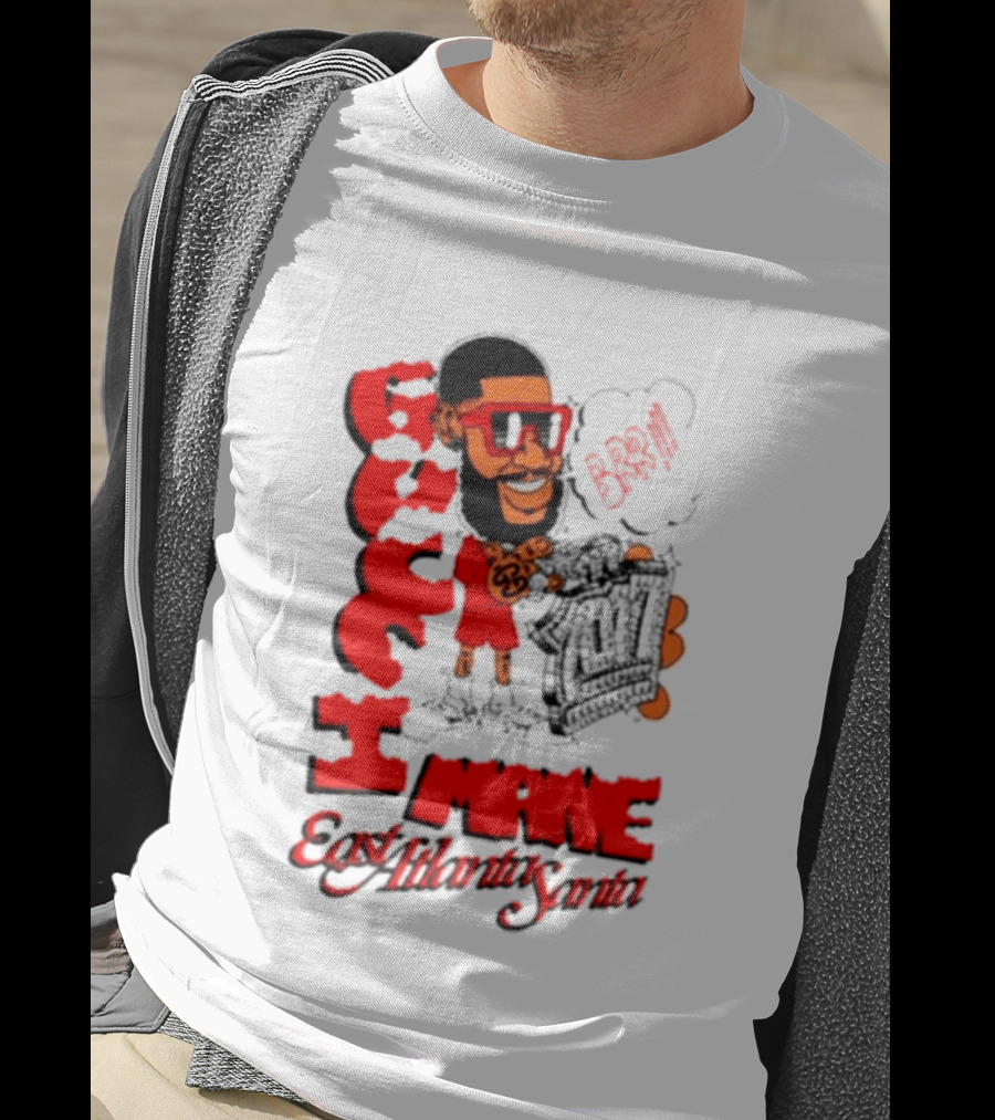 Gucci Mane Brr East Atlanta Santa Christmas T-Shirt