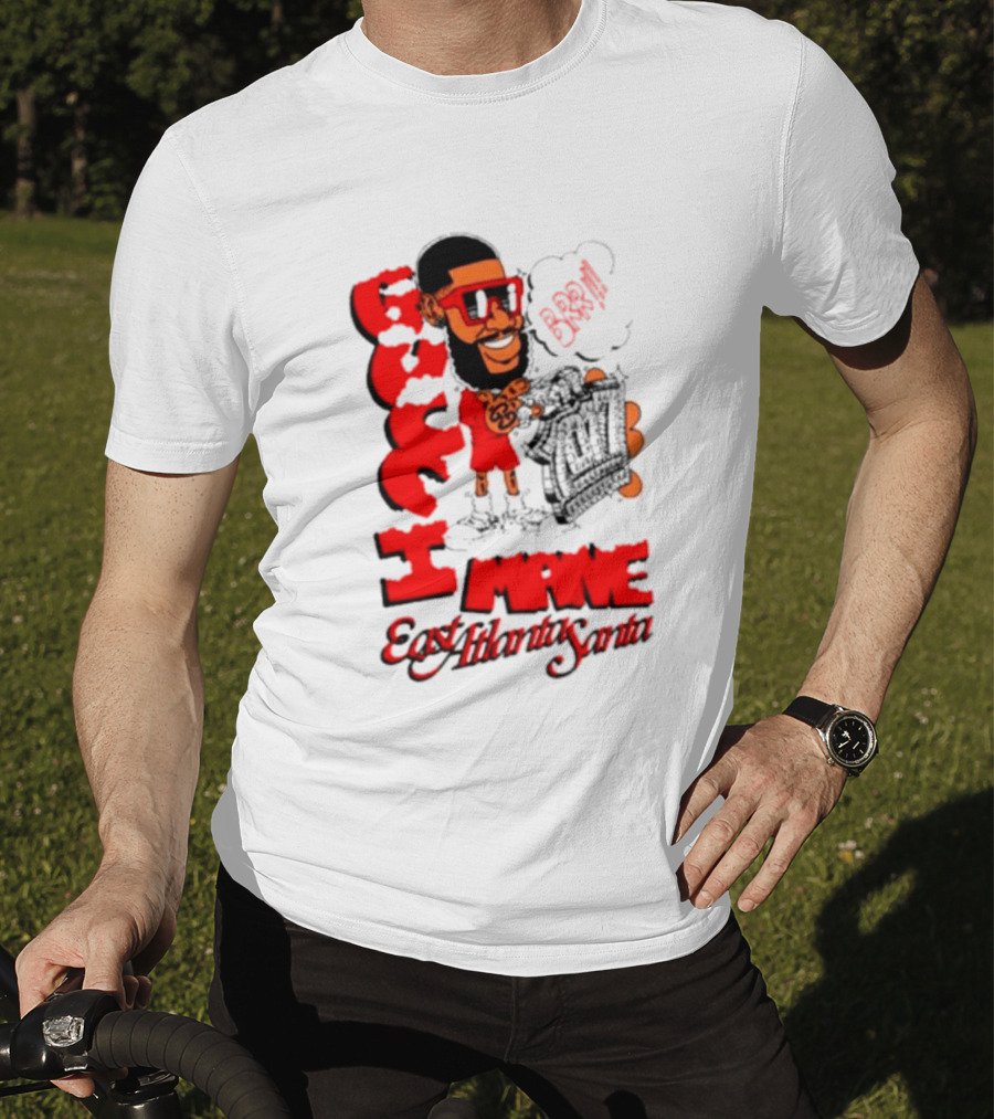 Gucci Mane Brr East Atlanta Santa Christmas T-Shirt