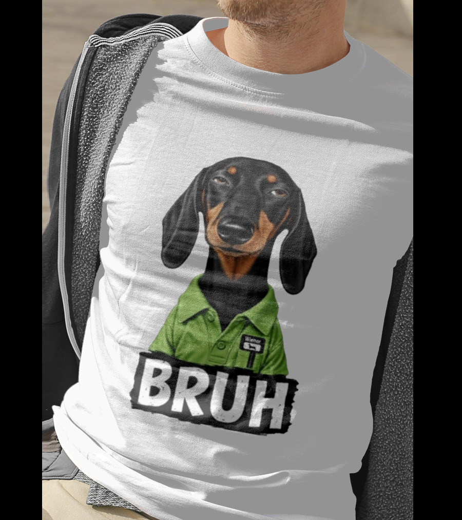 Dachshund Wiener Bruh Funny Dog Meme T-Shirt