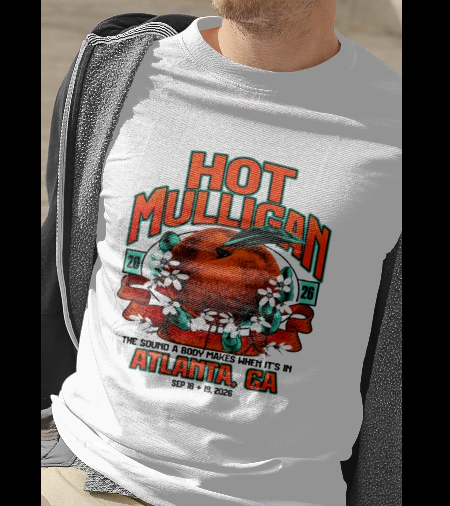 Hot Mulligan The Sound A Body Makes Atlanta GA 2026 T-Shirt