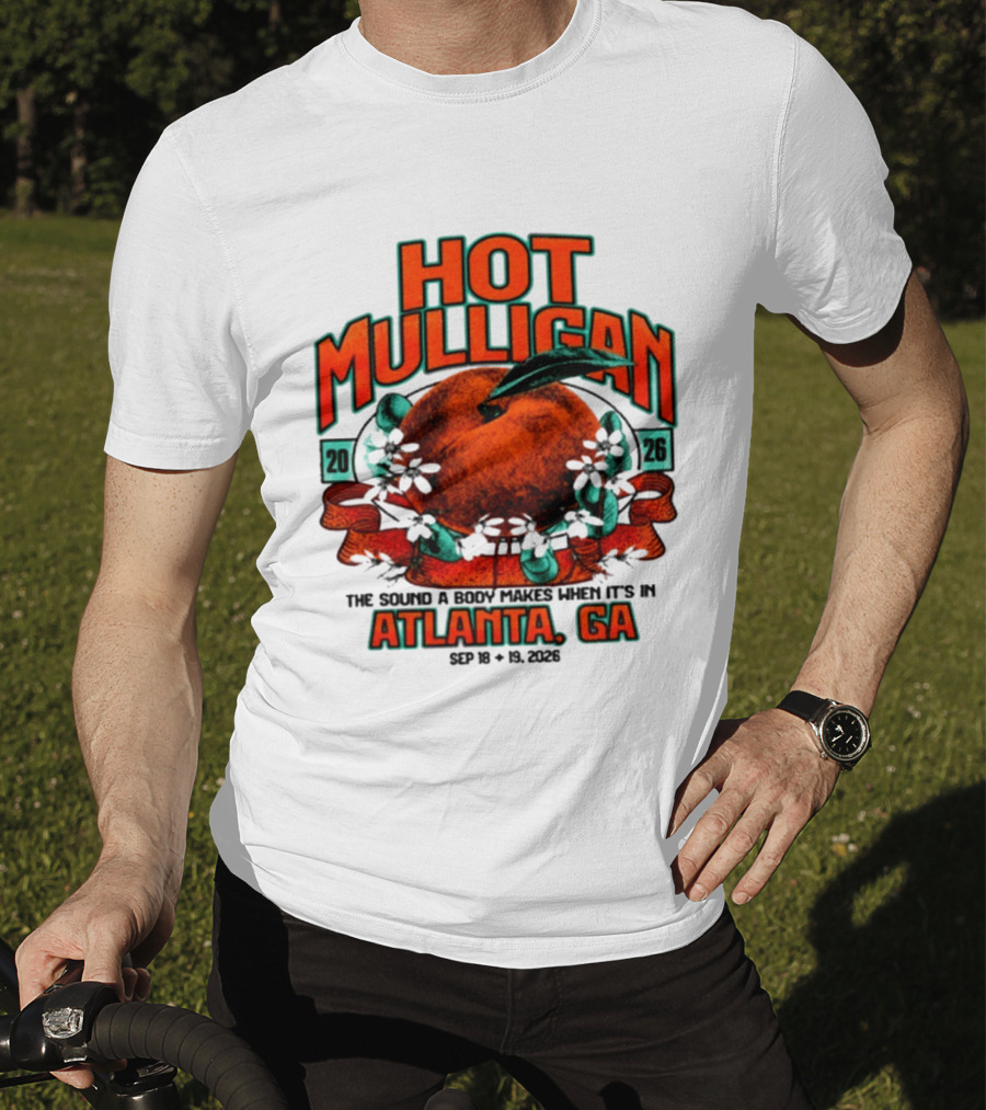 Hot Mulligan The Sound A Body Makes Atlanta GA 2026 T-Shirt