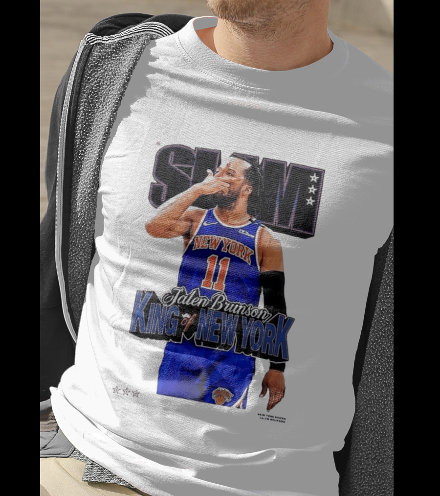 SLAM Magazine Jalen Brunson King Of New York Basketball 11 T-Shirt