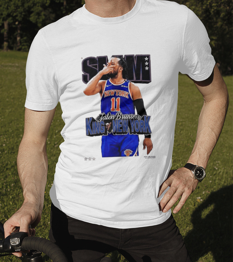 SLAM Magazine Jalen Brunson King Of New York Basketball 11 T-Shirt