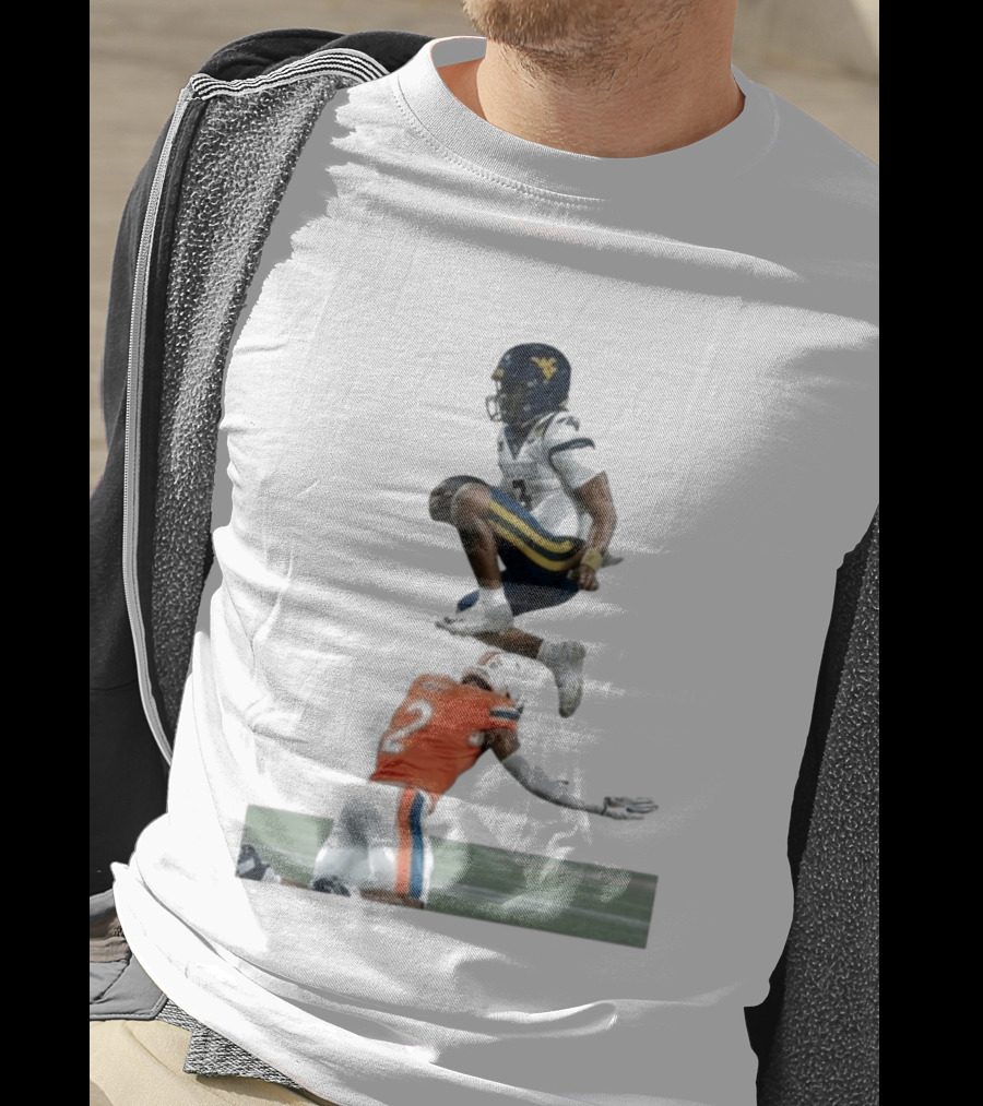Michael Hawkins Jr Donavon Platt Football Leap Duke's Mayo T-Shirt