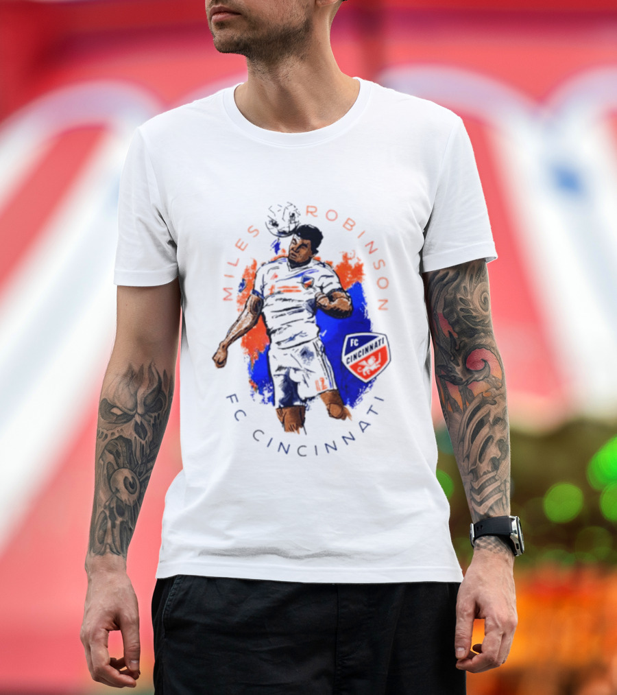 Miles Robinson FC Cincinnati Player Make Your Mark T-Shirt