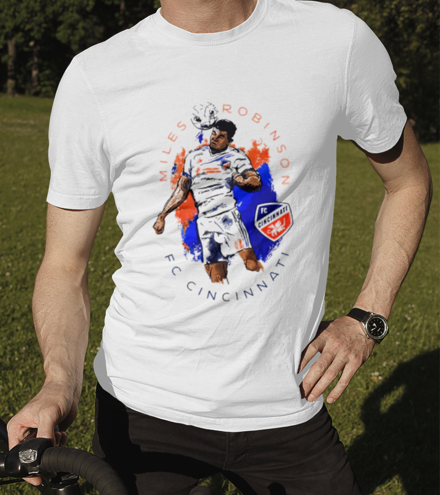 Miles Robinson FC Cincinnati Player Make Your Mark T-Shirt