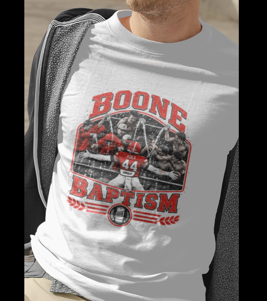 OSU Cowboy Football Boone Baptism Kola 44 T-Shirt