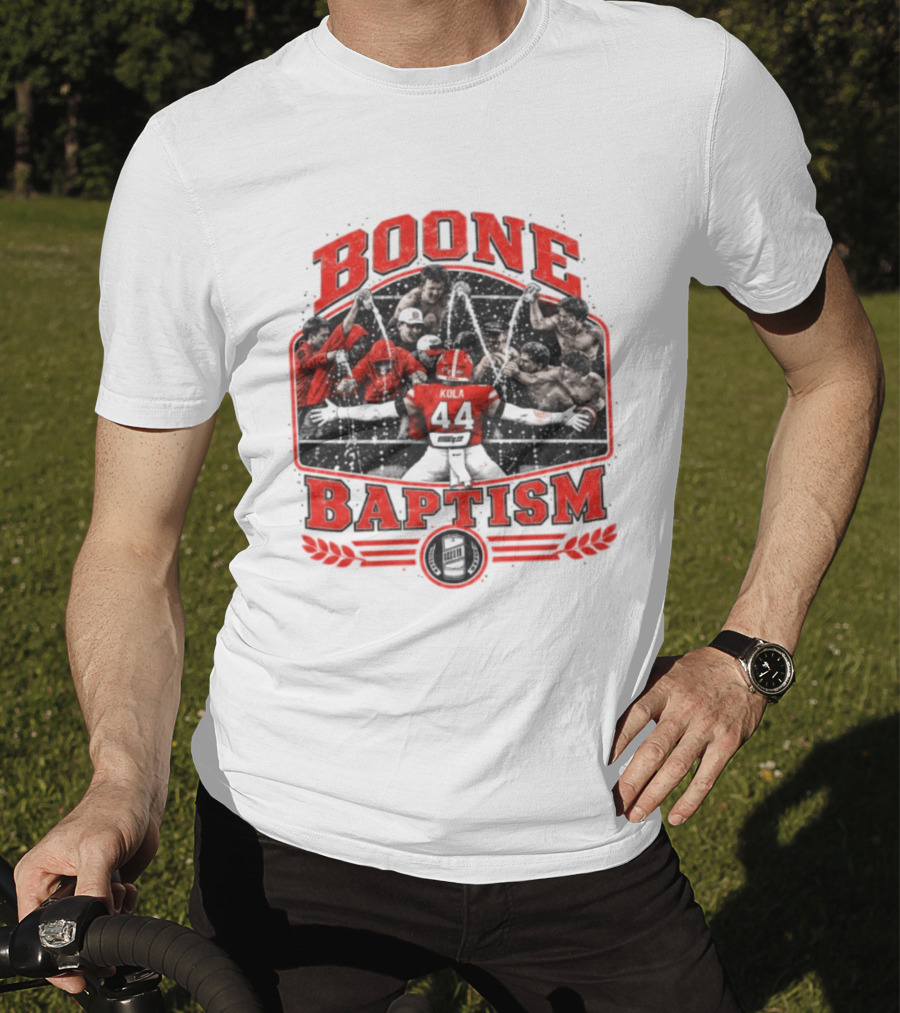 OSU Cowboy Football Boone Baptism Kola 44 T-Shirt