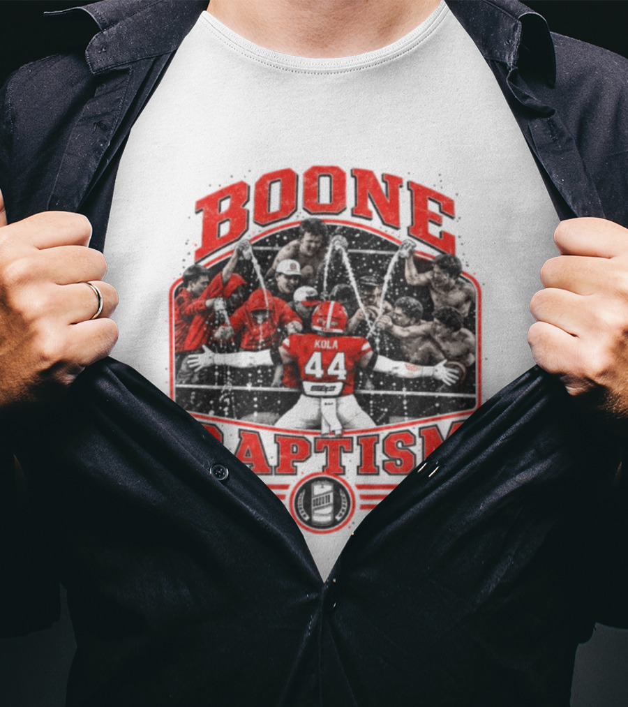 OSU Cowboy Football Boone Baptism Kola 44 T-Shirt