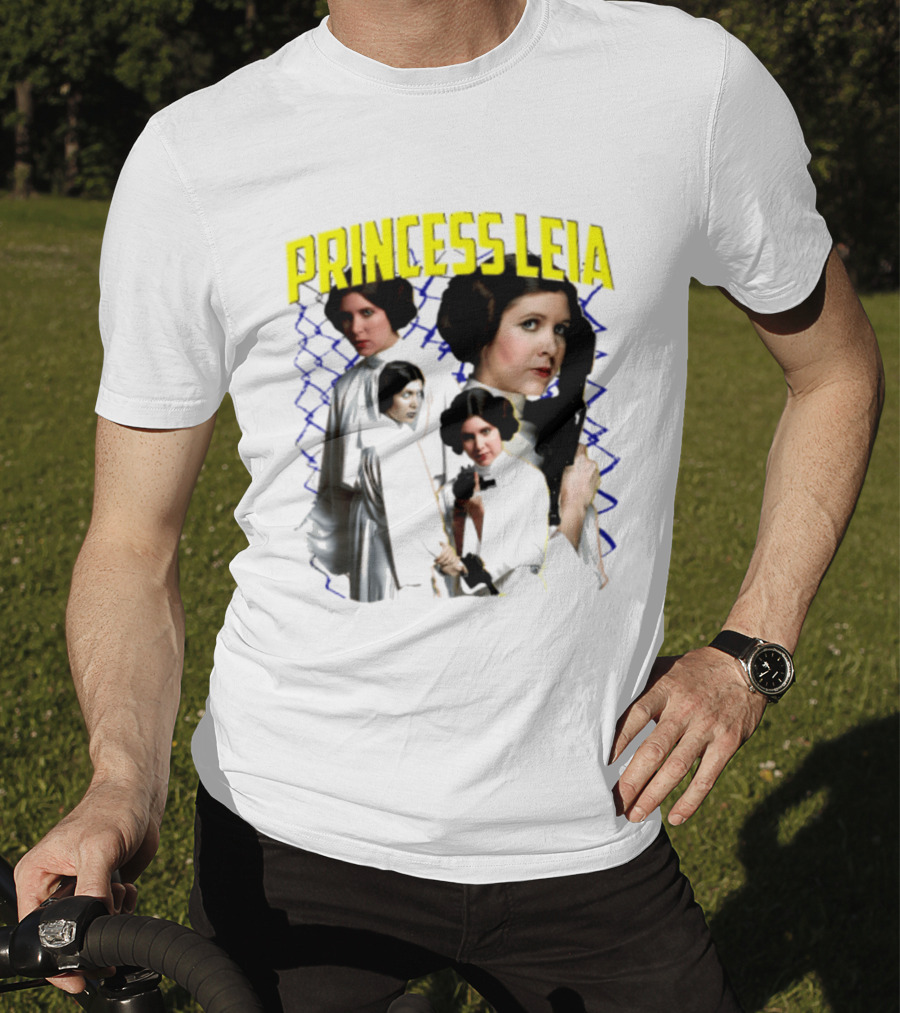 Princess Leia Star Wars Legends Bootleg Retro Fan T-Shirt