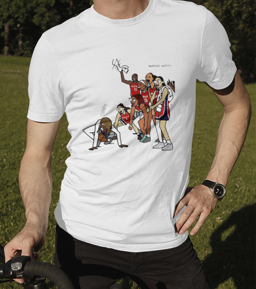 Washington Basketball Team Barking Noises Celebration Spielertrikot T-Shirt