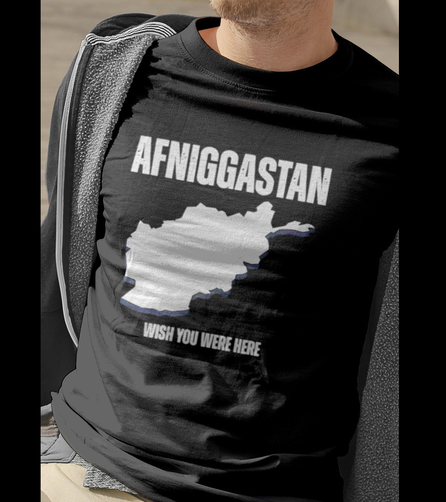Afniggastan Wish You Were Here Afghanistan T-Shirt