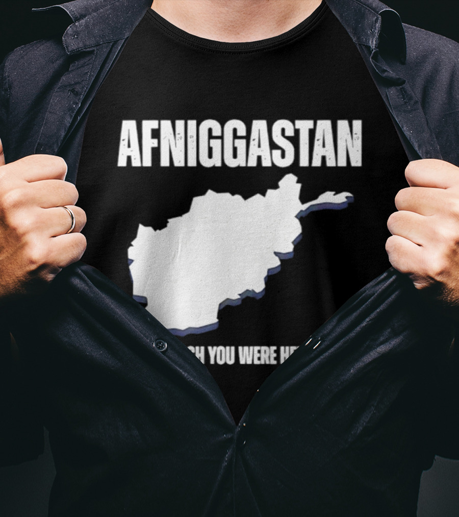 Afniggastan Wish You Were Here Afghanistan T-Shirt