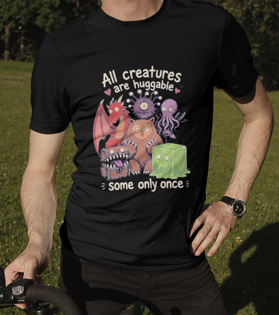 Dungeons & Dragons Creatures Huggable Once Cute Monster T-Shirt