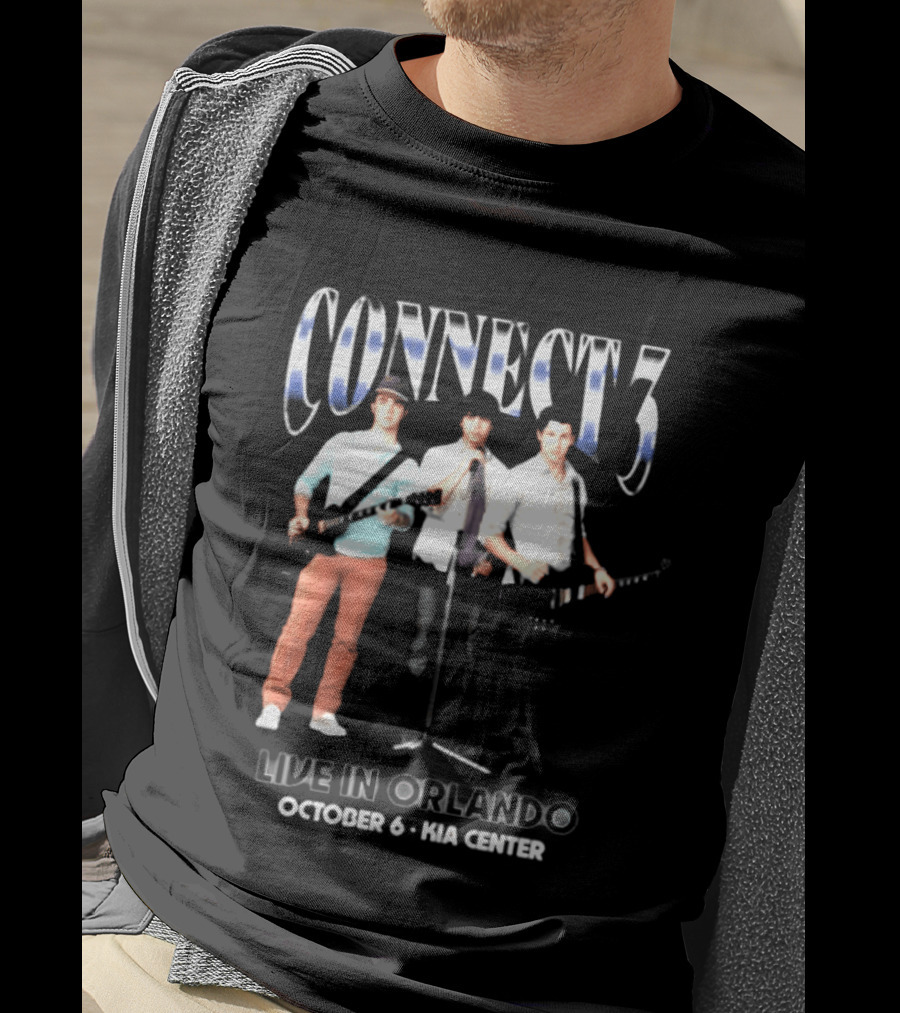 Connect 3 Live In Orlando October 6 Hia Center T-Shirt