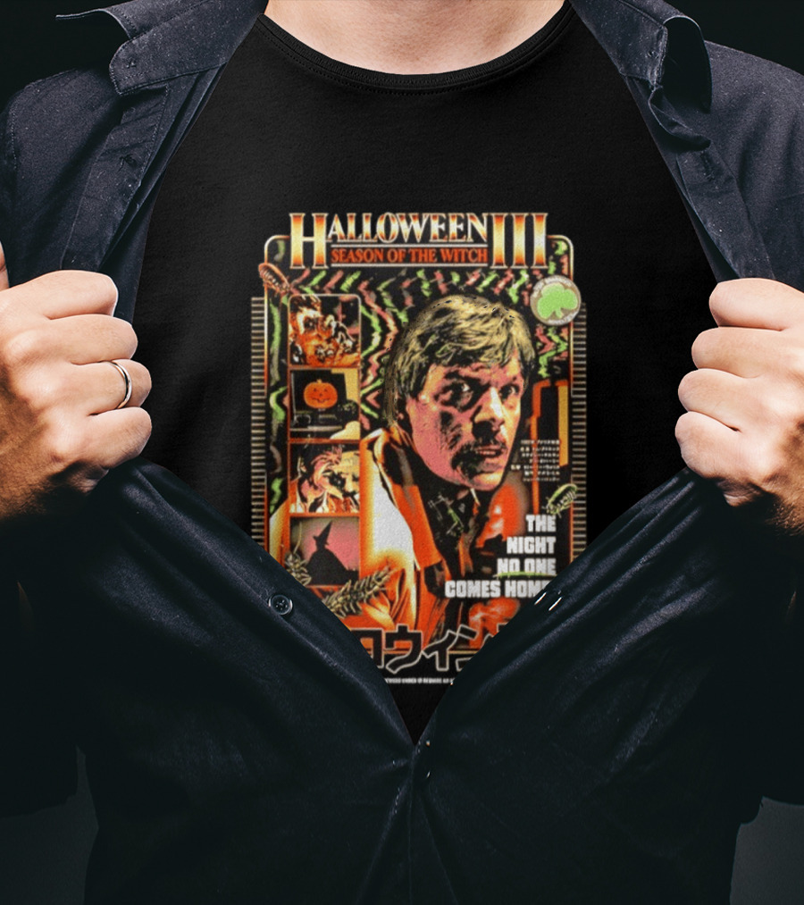 Halloween III Season Of The Witch The Night No One Comes Home Japanese T-Shirt