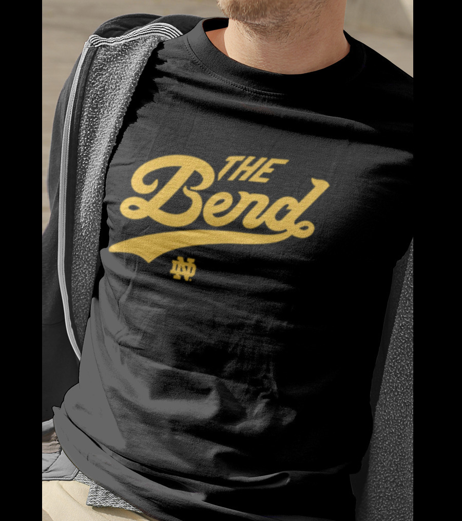 Notre Dame Fighting Irish The Bend Vintage Style Fan T-Shirt