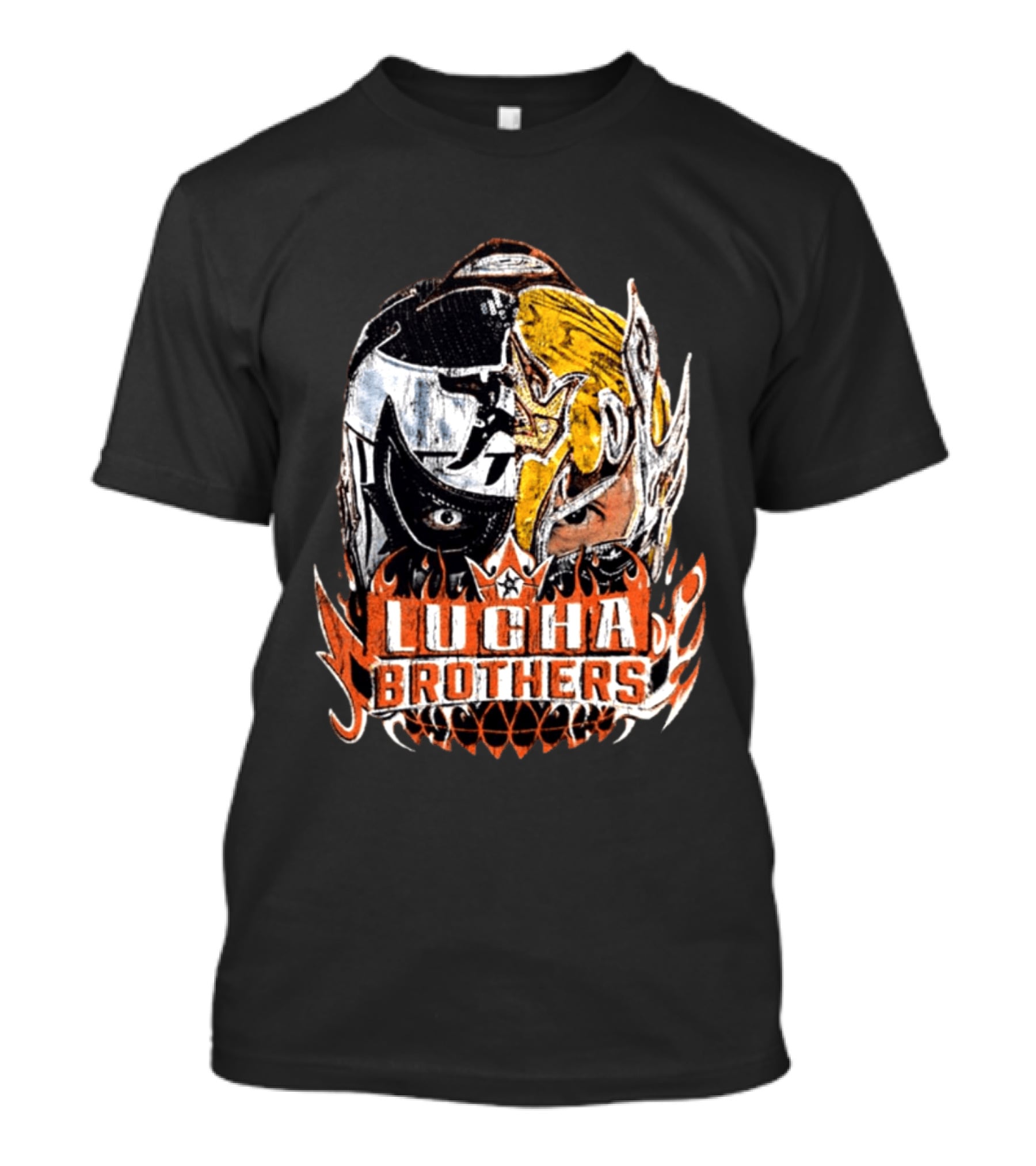 Lucha Brothers Penta Rey Fenix Mask Duo WWE T-Shirt