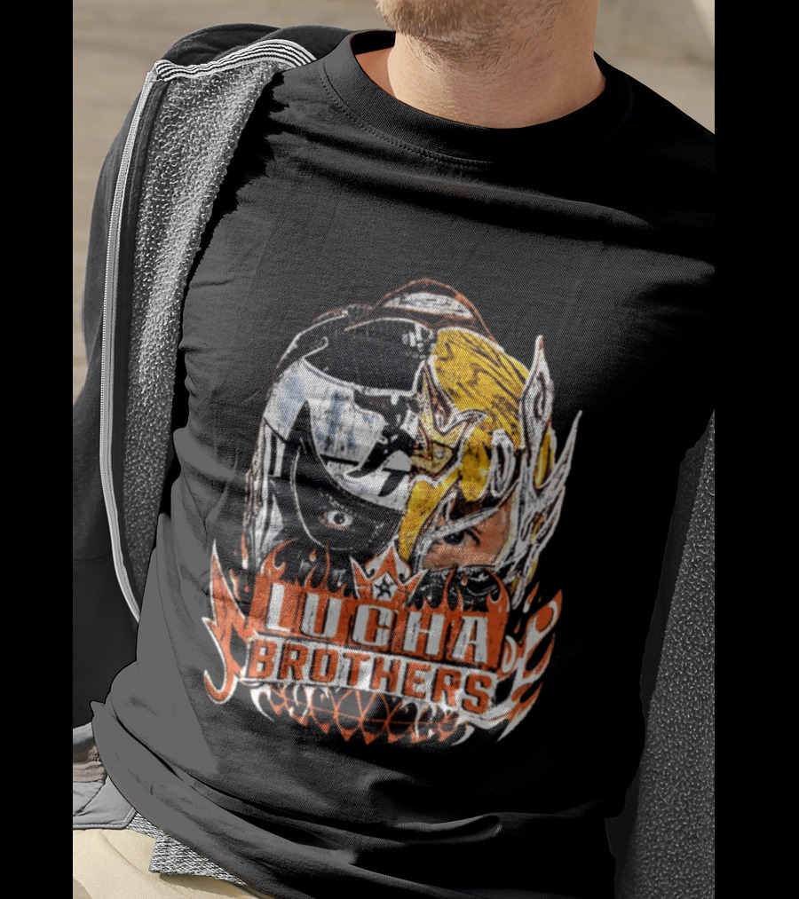 Lucha Brothers Penta Rey Fenix Mask Duo WWE T-Shirt