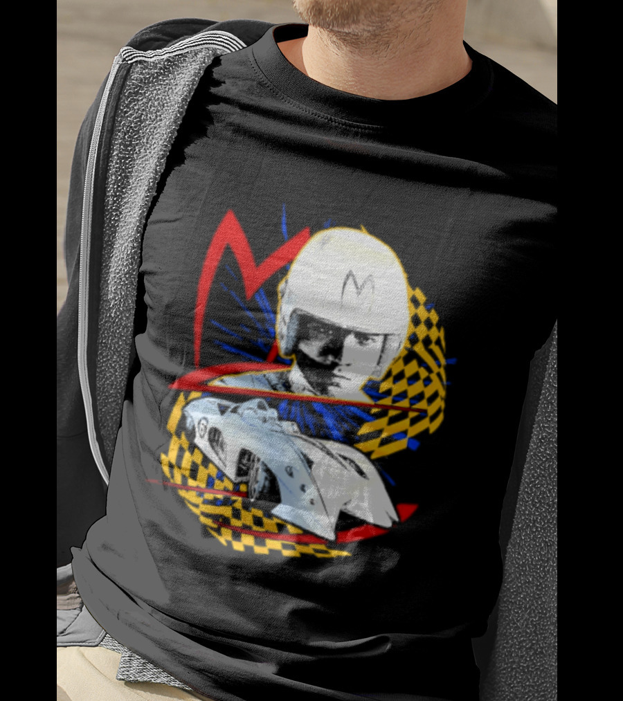 Speed Racer Mach 5 M Iconic Race Car T-Shirt