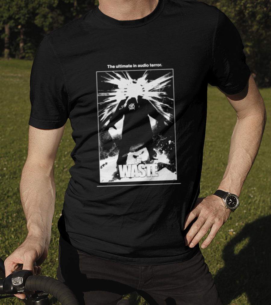 The Ultimate In Audio Terror Lay Waste Explosion Scene T-Shirt