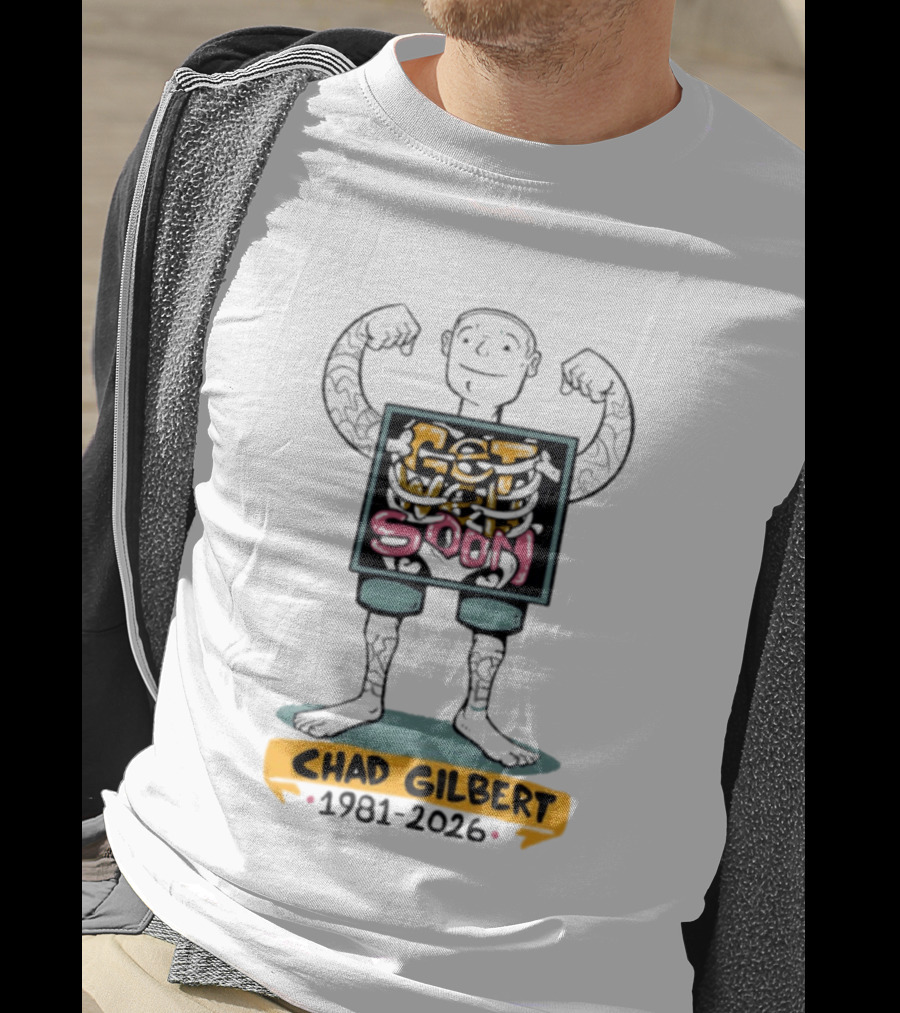 Chad Gilbert Get Well Soon 1981 2026 New Found Glory Tattoo T-Shirt