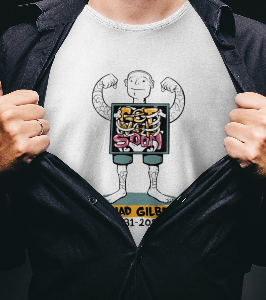 Chad Gilbert Get Well Soon 1981 2026 New Found Glory Tattoo T-Shirt