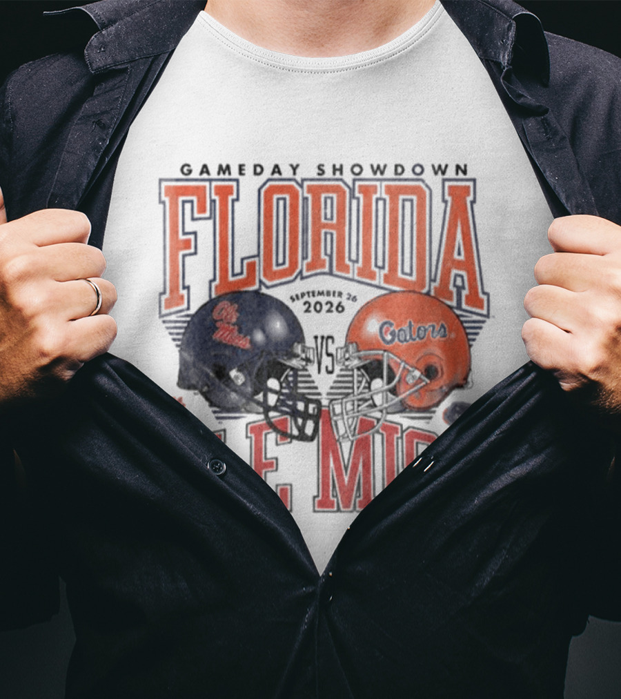 Florida Gameday Showdown Ole Miss September 26 2026 T-Shirt