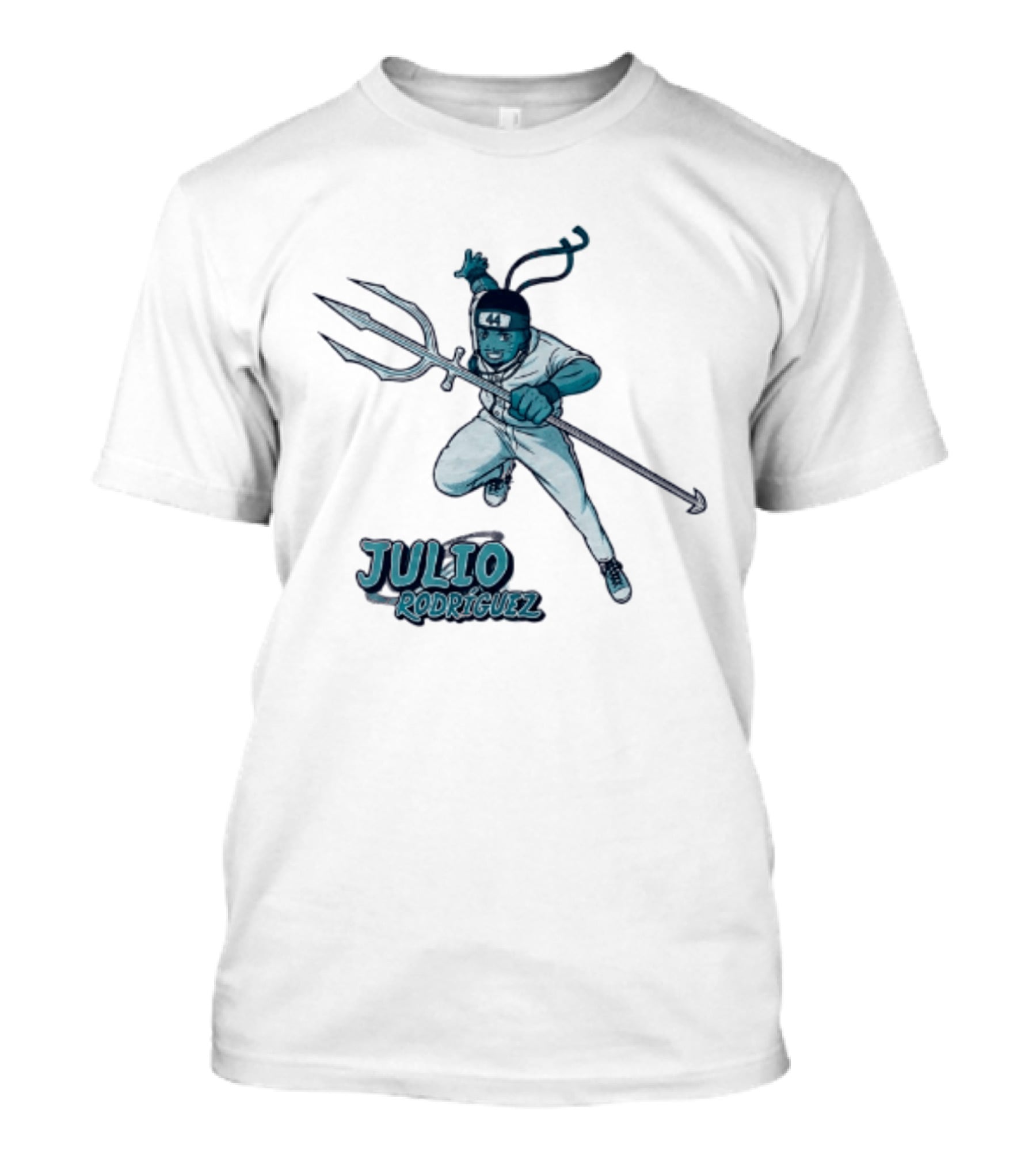 Seattle Mariners Julio Rodríguez Anime Ninja T-Shirt