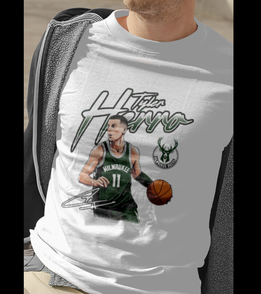 Tyler Herro Milwaukee Bucks Number 11 Basketball Player T-Shirt