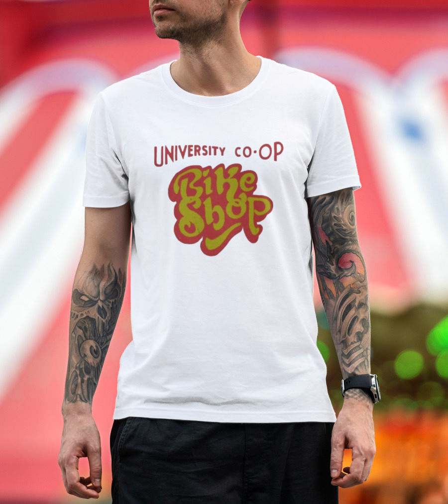 University Co Op Bike Shop Austin Cycling T-Shirt