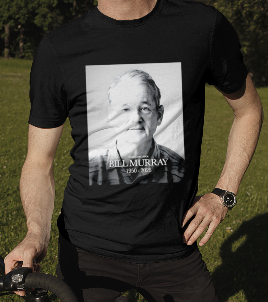 Feliz Cumpleaños Bill Murray 1950 2026 T-Shirt