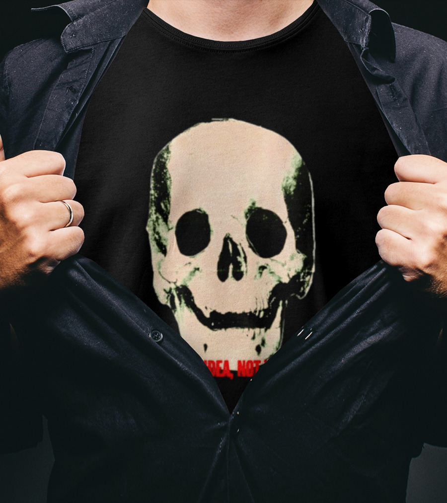 Bury The Idea Not Yourself Skull Dark T-Shirt