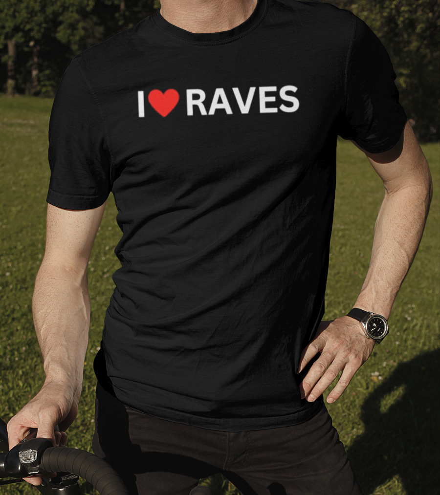 I Heart Raves Festival Wear T-Shirt