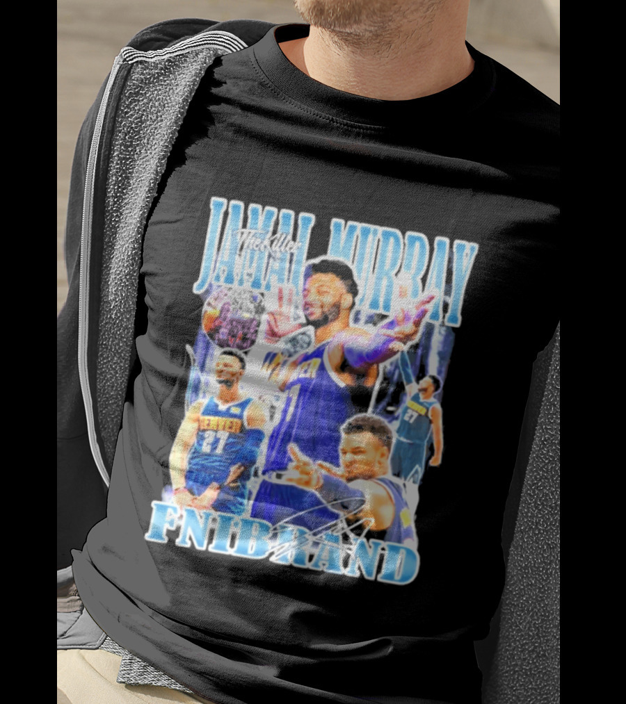 Jamal Murray The Killer Denver Nuggets FNIBRAND Basketball T-Shirt