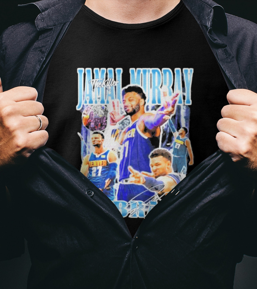 Jamal Murray The Killer Denver Nuggets FNIBRAND Basketball T-Shirt