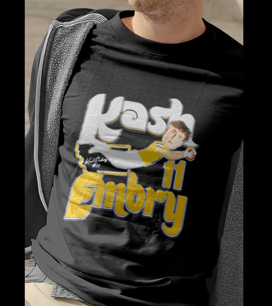 Kash Embry 11 Montana State Bobcats Player Caricature 2026 T-Shirt