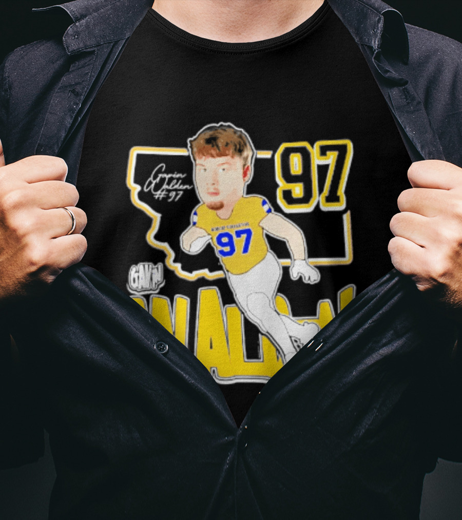 Montana State Bobcats Player Walden 97 Caricature 2026 T-Shirt