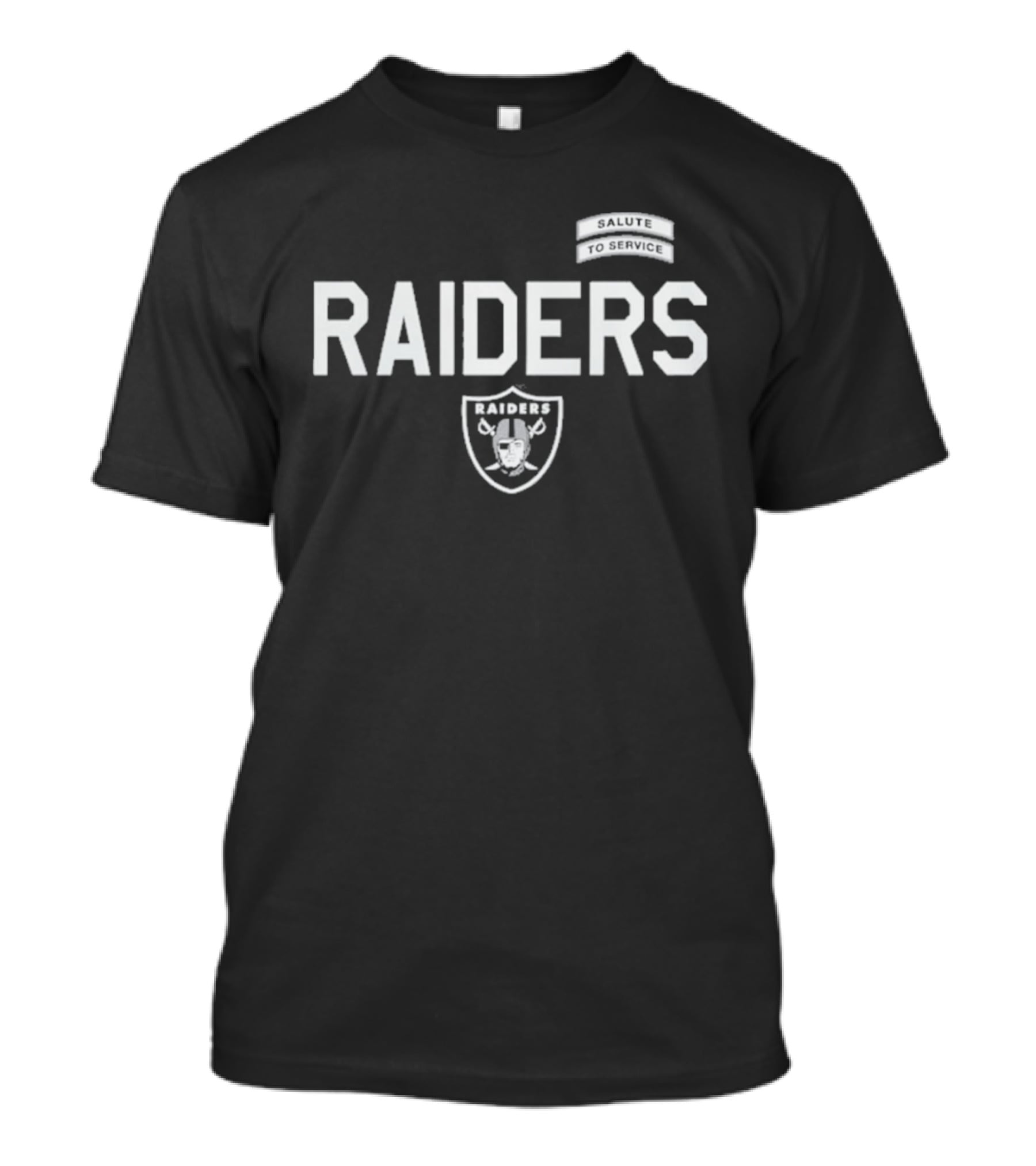 Las Vegas Raiders 2026 Salute To Service Raiders T-Shirt