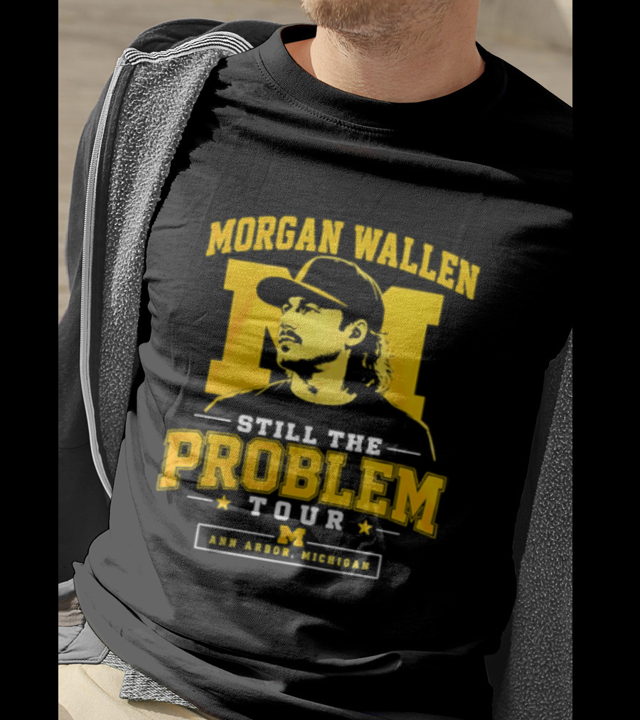 Morgan Wallen Still The Problem Tour Ann Arbor Michigan Iconic M T-Shirt