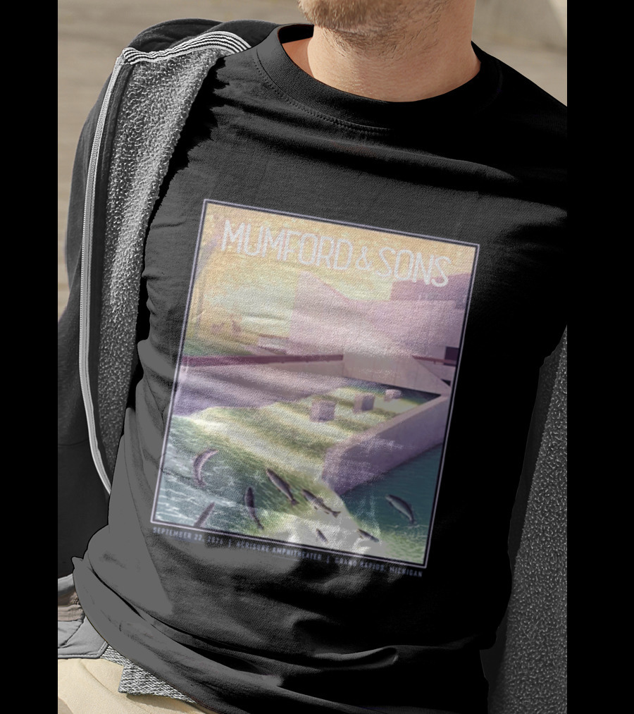Mumford And Sons September 22 2026 Grand Rapids Acrisure Amphitheater Event T-Shirt