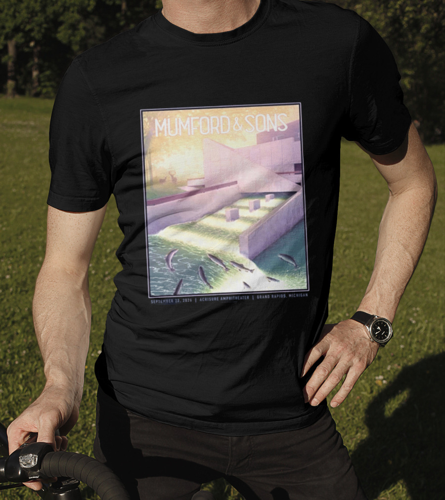 Mumford And Sons September 22 2026 Grand Rapids Acrisure Amphitheater Event T-Shirt